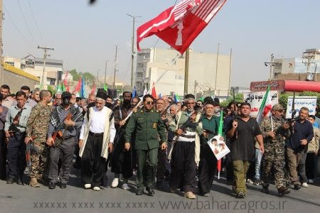 برگزاری رزمایش بزرگ جان‌فدایان در مسجدسلیمان+تصاویر